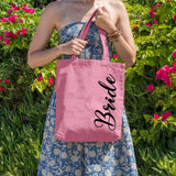 Bride | 100% Cotton tote bag - Adnil Creations