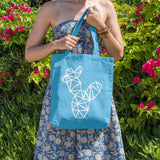 Geometric cactus | 100% Cotton tote bag - Adnil Creations