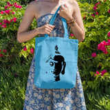 Buddha head | 100% Cotton tote bag - Adnil Creations