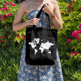 World map | 100% Cotton tote bag - Adnil Creations