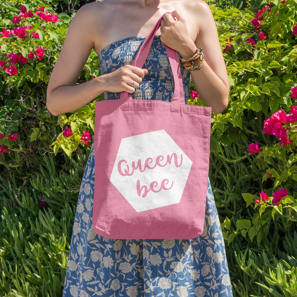 Queen bee | 100% Cotton tote bag - Adnil Creations