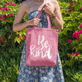 Be kind | 100% Cotton tote bag - Adnil Creations