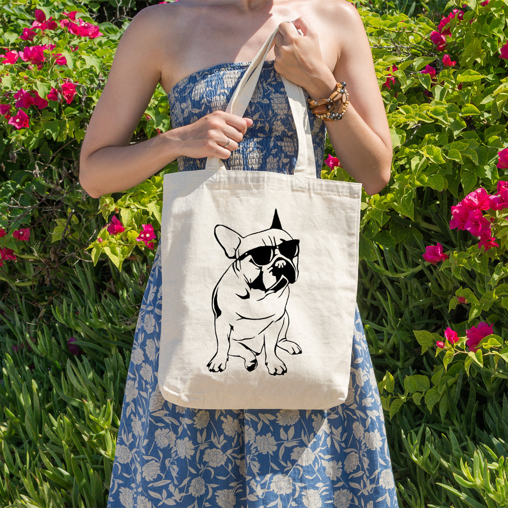 French bulldog | 100% Cotton tote bag - Adnil Creations