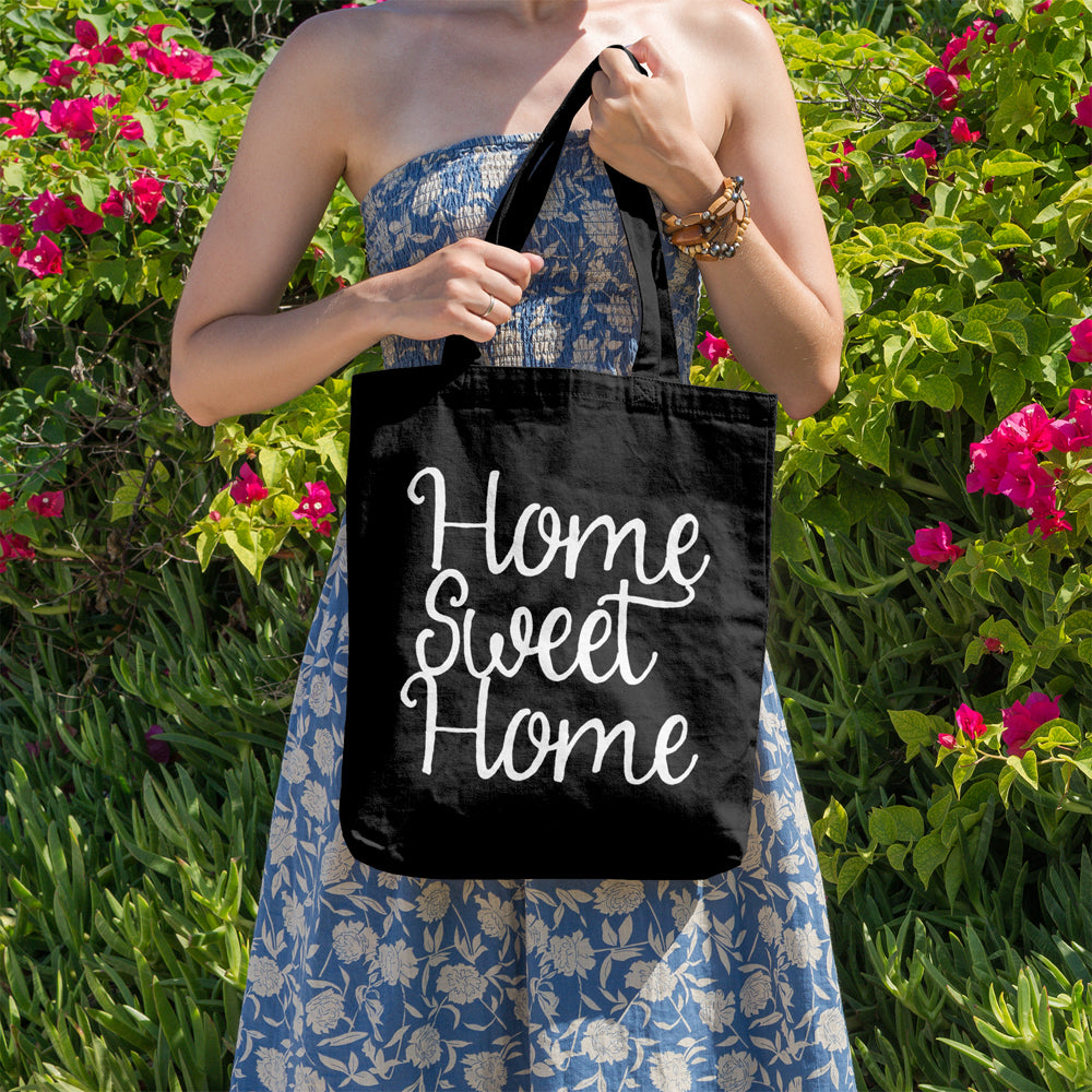 Home sweet home | 100% Cotton tote bag - Adnil Creations