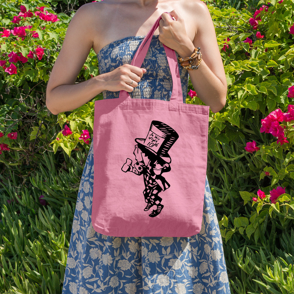 Mad hatter | 100% Cotton tote bag - Adnil Creations