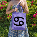 Cancer zodiac sign | 100% Cotton tote bag - Adnil Creations