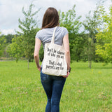 Don't be ashamed of who you are, that's what parents are for | 100% Cotton tote bag - Adnil Creations