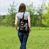 We're all mad here | 100% Cotton tote bag - Adnil Creations