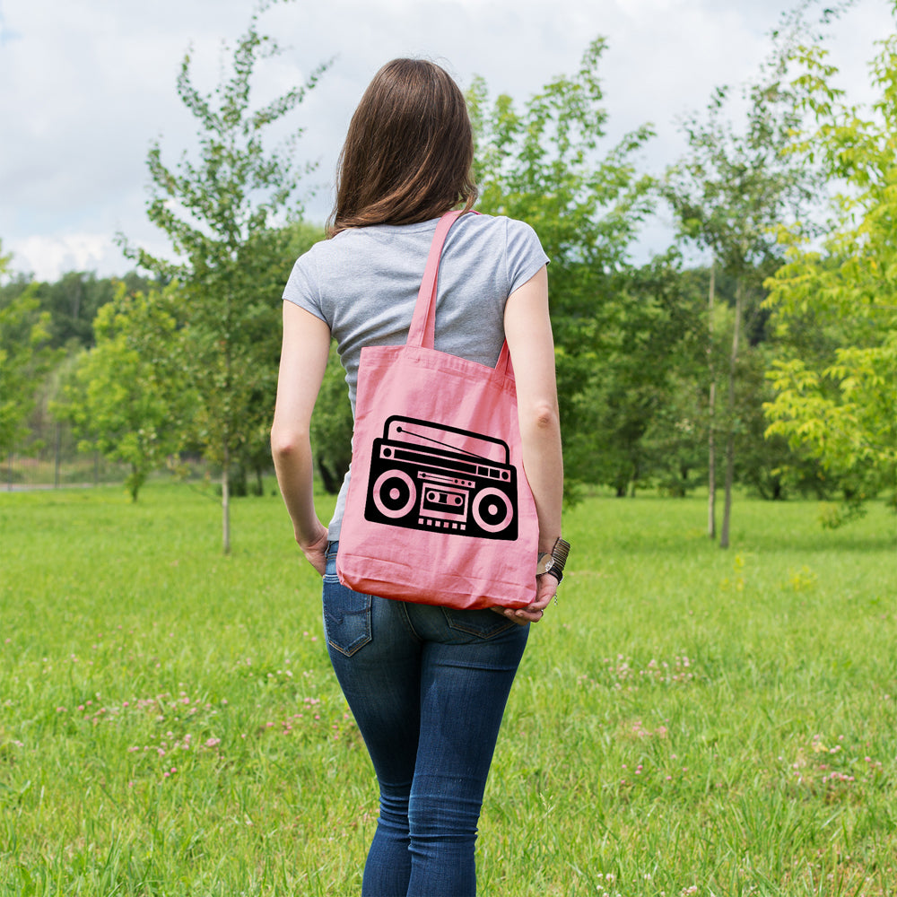 Boombox | 100% Cotton tote bag - Adnil Creations