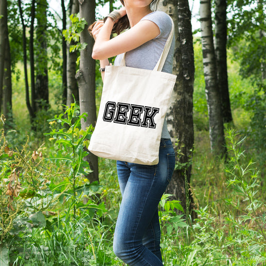 Geek | 100% Cotton tote bag - Adnil Creations