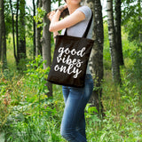 Good vibes only | 100% Cotton tote bag - Adnil Creations