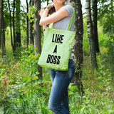 Like a boss | 100% Cotton tote bag - Adnil Creations