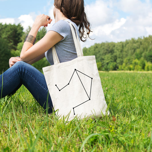 Libra constellation | 100% Cotton tote bag - Adnil Creations