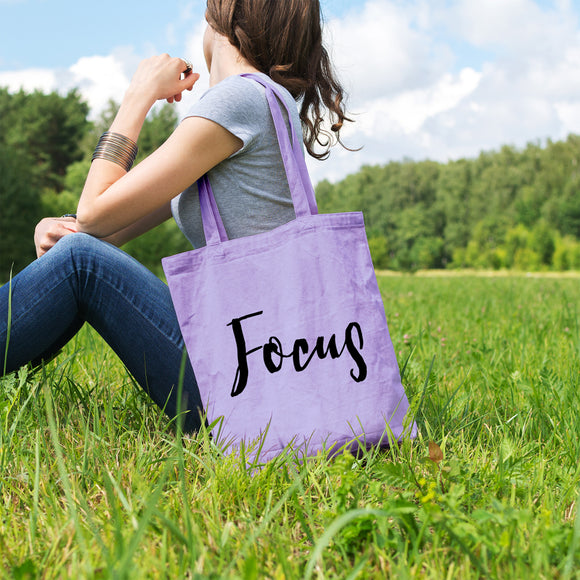 Focus | 100% Cotton tote bag - Adnil Creations