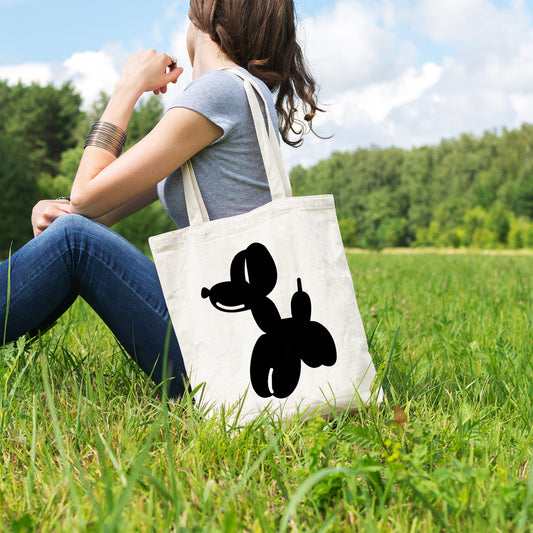 Balloon dog | 100% Cotton tote bag - Adnil Creations