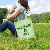 Shopping and shit | 100% Cotton tote bag - Adnil Creations