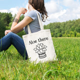 Aloe there | 100% Cotton tote bag - Adnil Creations