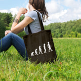 Evolution of Man | 100% Cotton tote bag - Adnil Creations