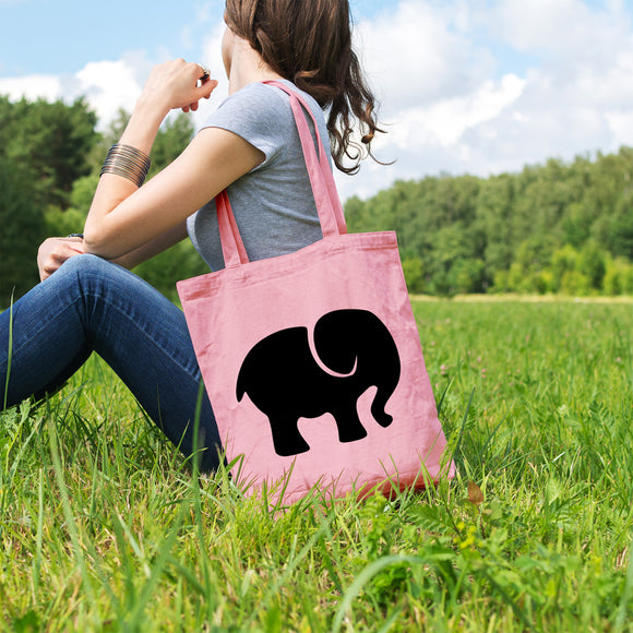 Elephant | 100% Cotton tote bag - Adnil Creations