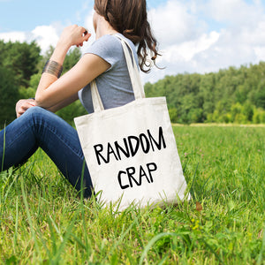 Random crap | 100% Cotton tote bag - Adnil Creations