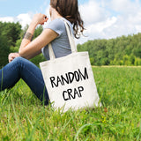 Random crap | 100% Cotton tote bag - Adnil Creations