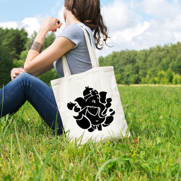 Ganesh | 100% Cotton tote bag - Adnil Creations