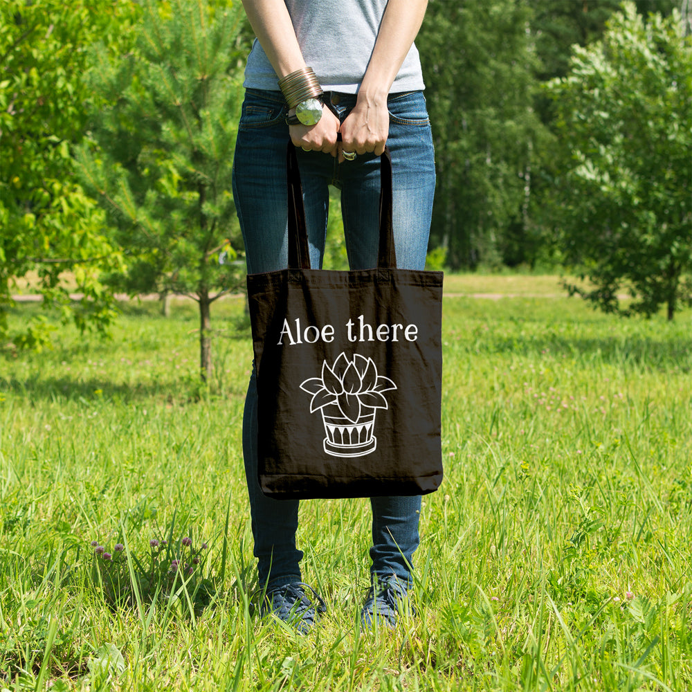 Aloe there | 100% Cotton tote bag - Adnil Creations