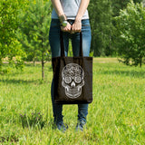 Sugar skull | 100% Cotton tote bag - Adnil Creations