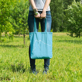 Aquarius constellation | 100% Cotton tote bag - Adnil Creations