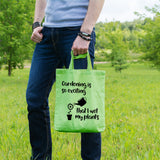 Gardening is so exciting that I wet my plants | 100% Cotton tote bag - Adnil Creations