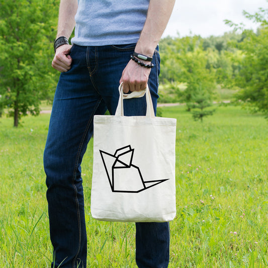 Geometric mouse | 100% Cotton tote bag - Adnil Creations