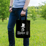 Hipster AF | 100% Cotton tote bag - Adnil Creations