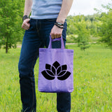 Lotus flower | 100% Cotton tote bag - Adnil Creations