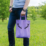 Stag antlers | 100% Cotton tote bag - Adnil Creations