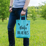 Aloha beaches | 100% Cotton tote bag - Adnil Creations