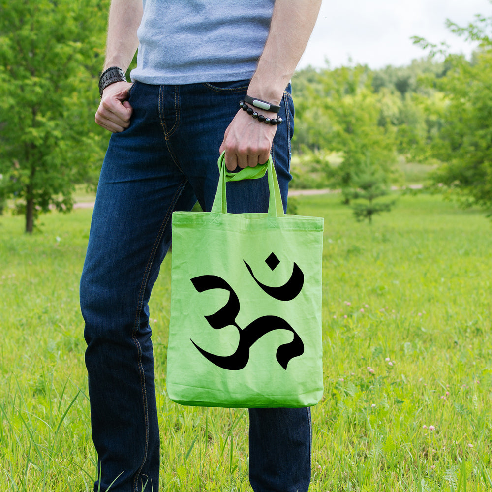 Om | 100% Cotton tote bag - Adnil Creations