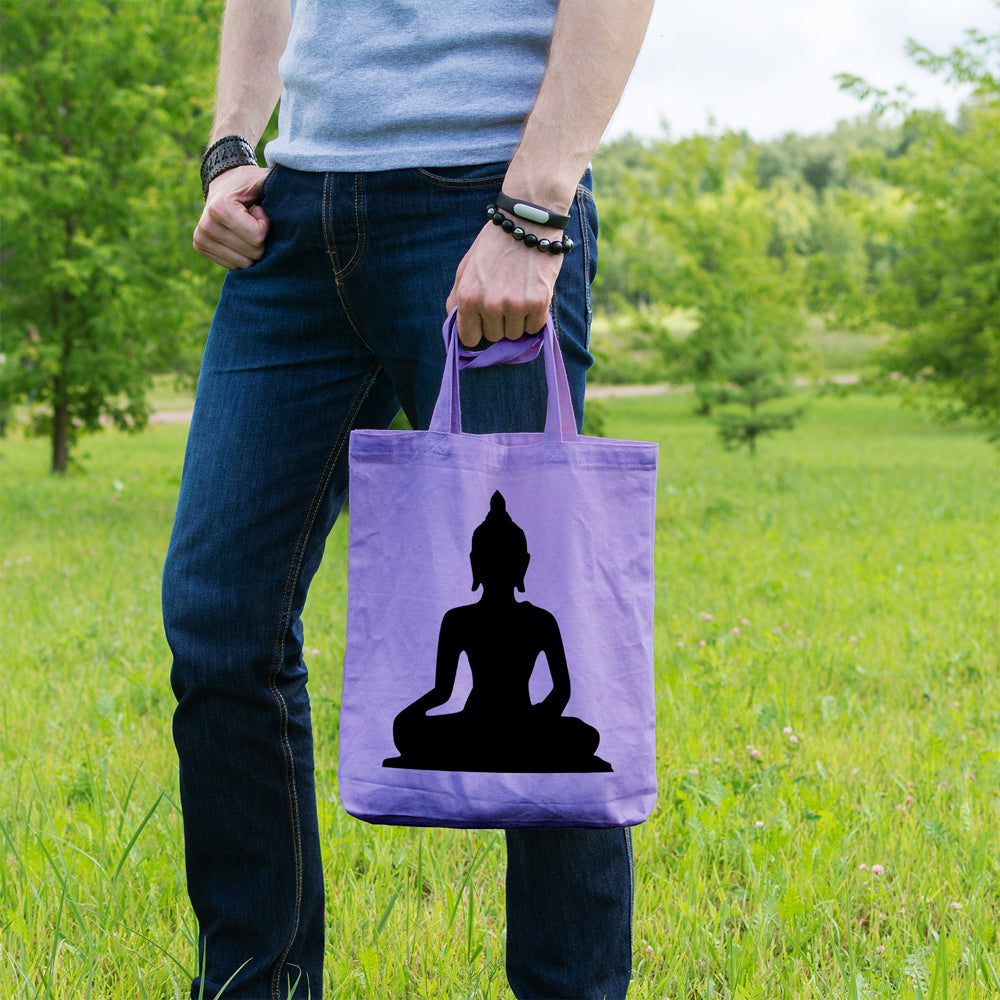 Sitting Buddha | 100% Cotton tote bag - Adnil Creations