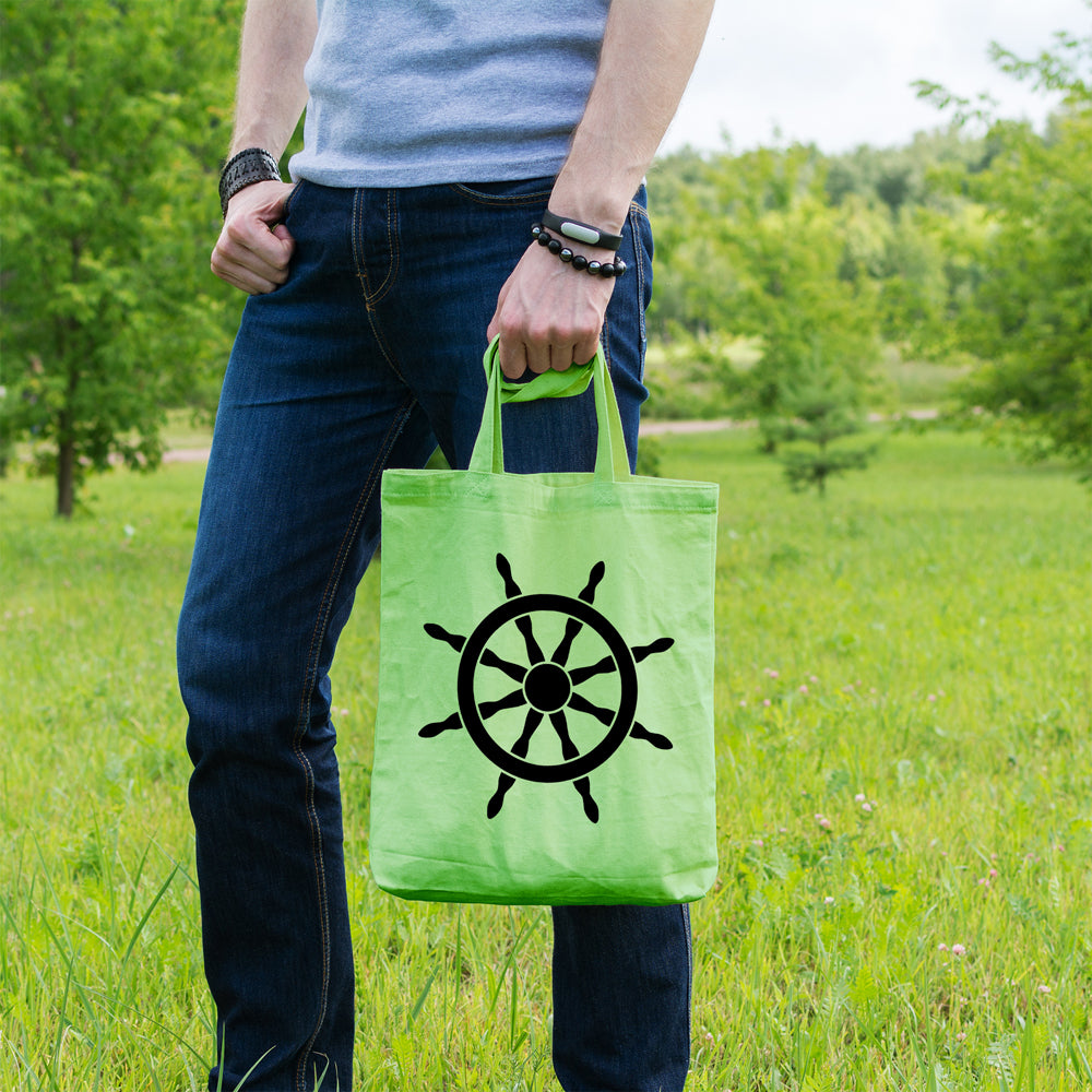 Ships wheel | 100% Cotton tote bag - Adnil Creations