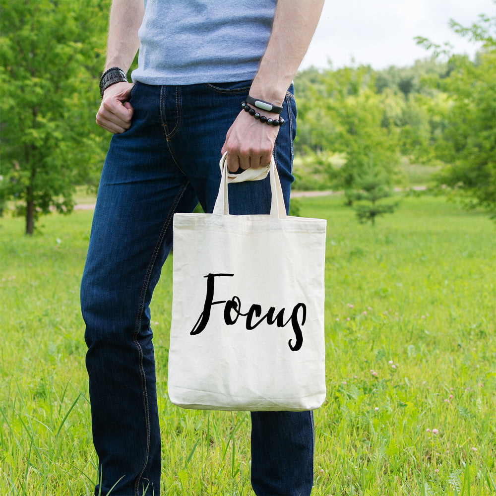 Focus | 100% Cotton tote bag - Adnil Creations