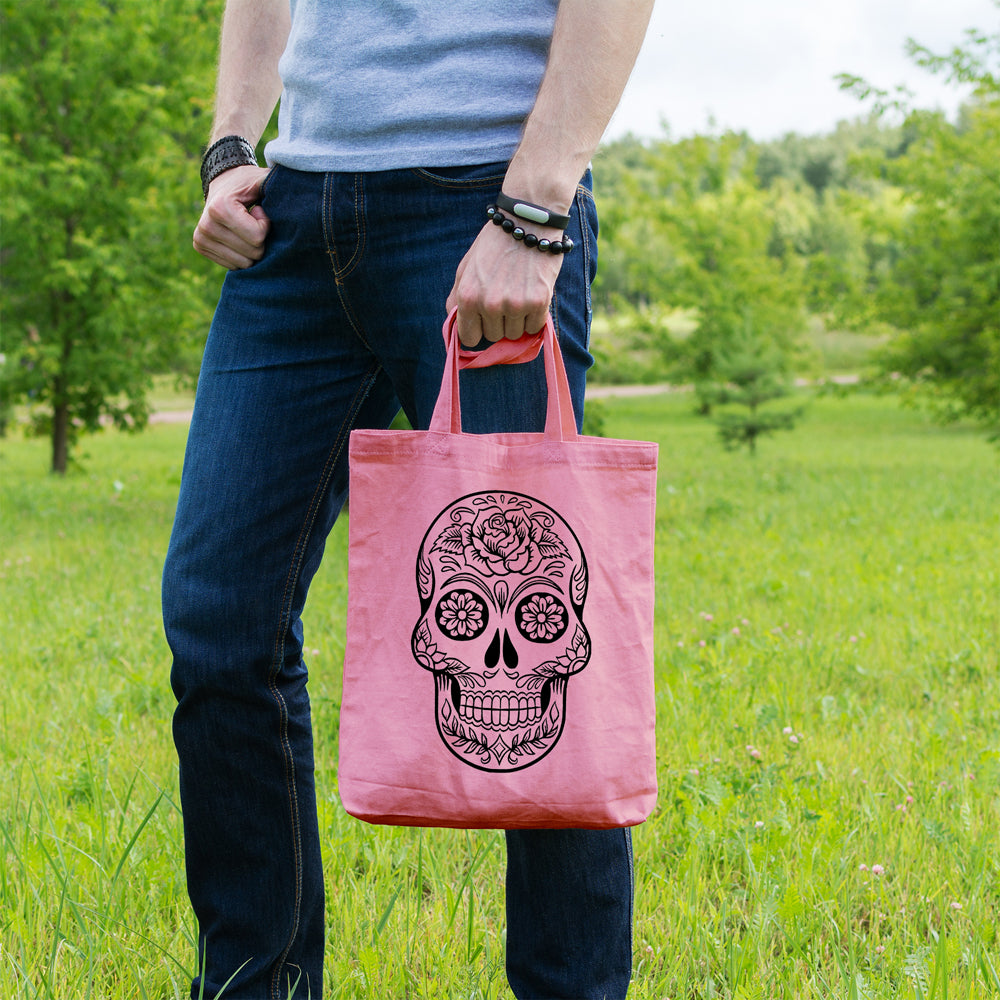 Sugar skull | 100% Cotton tote bag - Adnil Creations