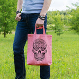 Sugar skull | 100% Cotton tote bag - Adnil Creations