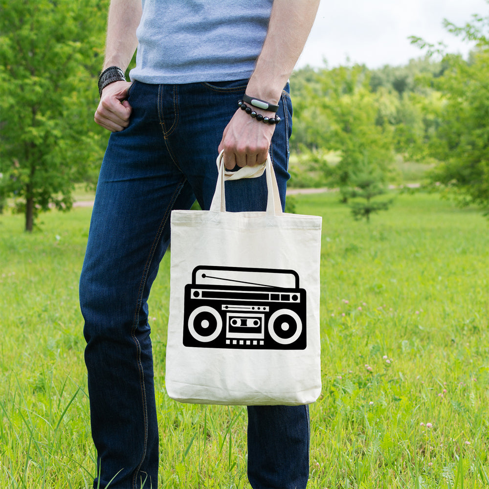 Boombox | 100% Cotton tote bag - Adnil Creations