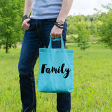Family | 100% Cotton tote bag - Adnil Creations