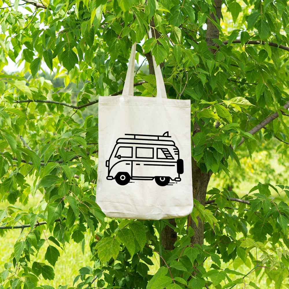 Camper van | 100% Cotton tote bag - Adnil Creations