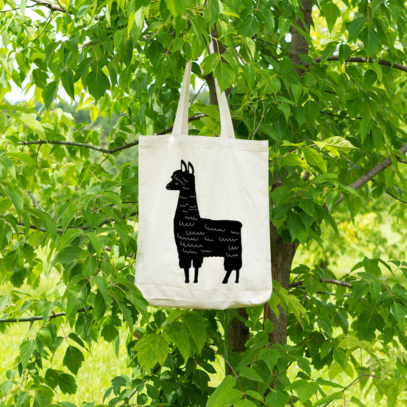 Llama | 100% Cotton tote bag - Adnil Creations