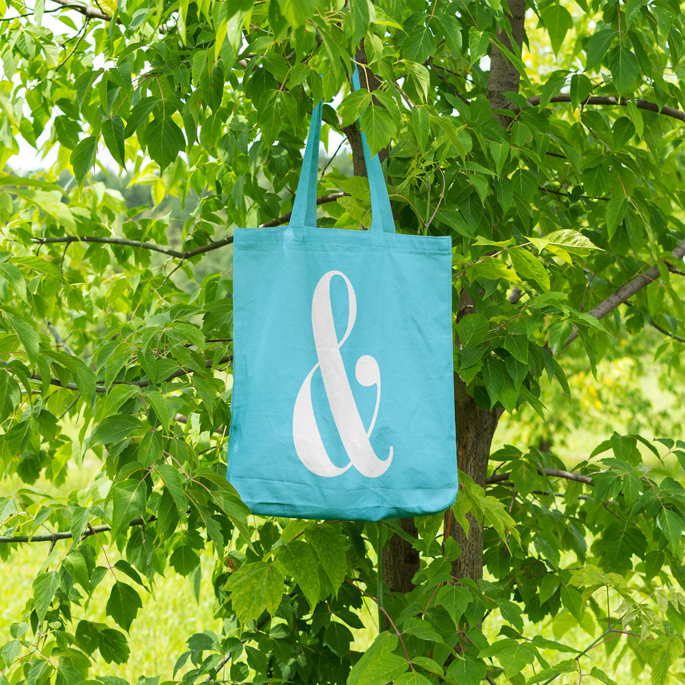 Ampersand | 100% Cotton tote bag - Adnil Creations