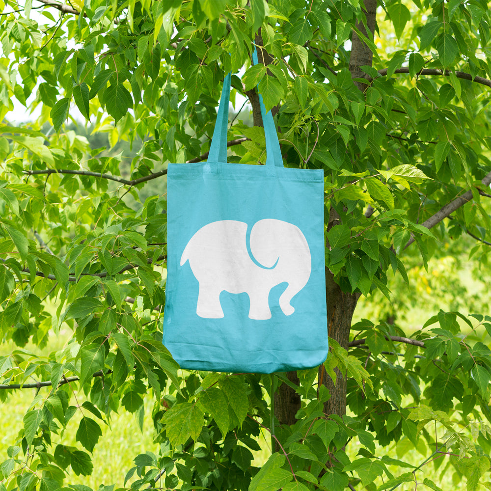 Elephant | 100% Cotton tote bag - Adnil Creations