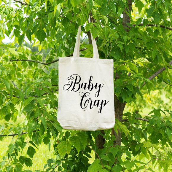 Baby crap | 100% Cotton tote bag - Adnil Creations