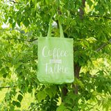 Coffee before talkie | 100% Cotton tote bag - Adnil Creations