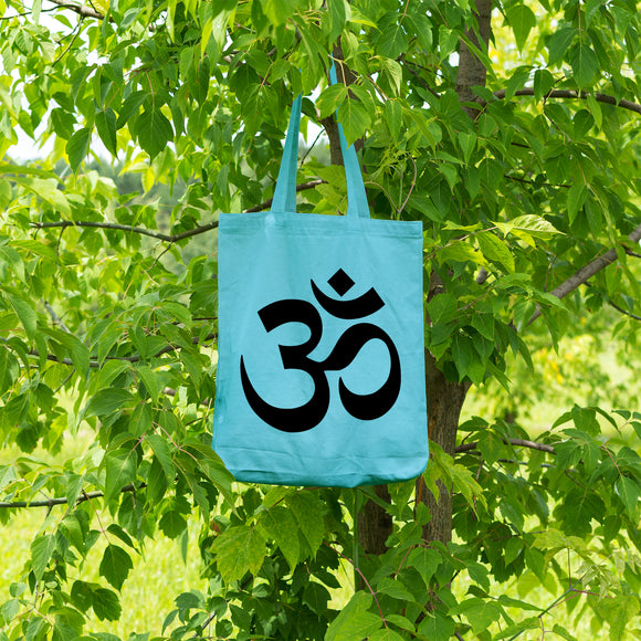 Om | 100% Cotton tote bag - Adnil Creations